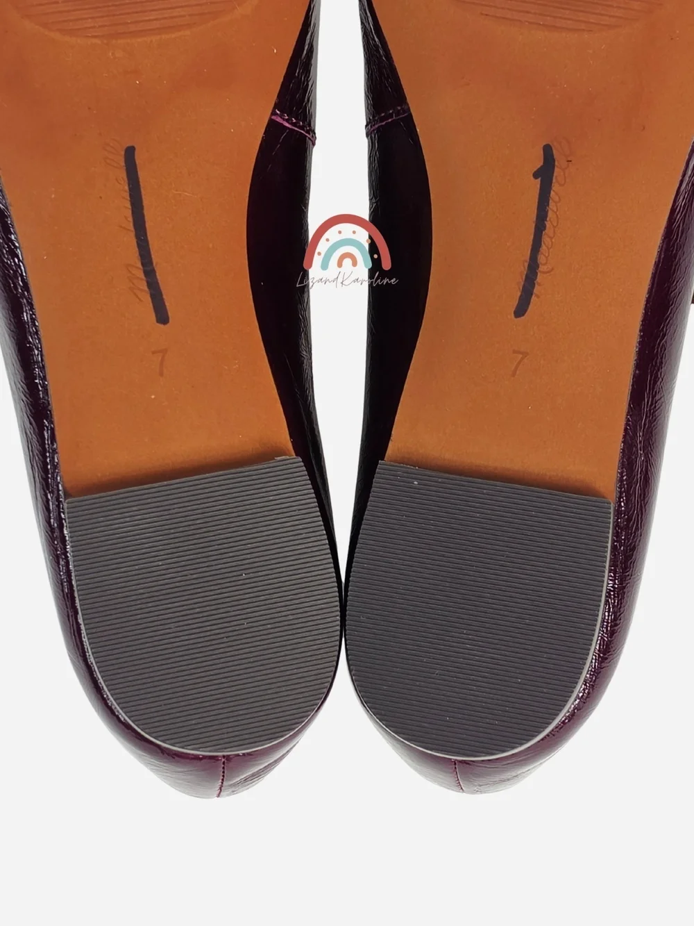 New! Madewell The Remy Mary Jane Flat in Leather Deep Plum 7